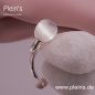 Preview: Ring mit Platte Silber